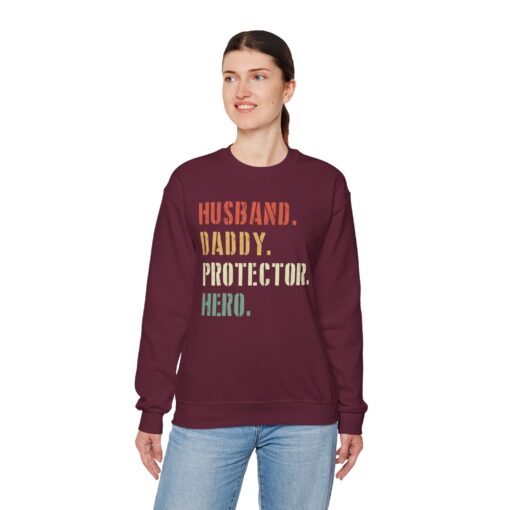 Husband Daddy Protector Sweatshirt - Image 30