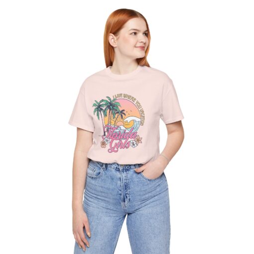 Florida Girls Palm Trees Graphic Tee - Image 47