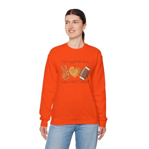 Peace Fall & Football Sweatshirt - Image 74