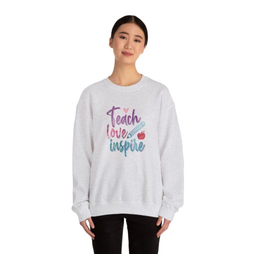 Teach, Love, Inspire Sweatshirt - Image 15