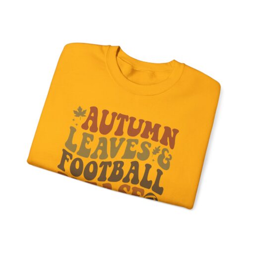 Fall Leaves & Football Sweatshirt - Image 47