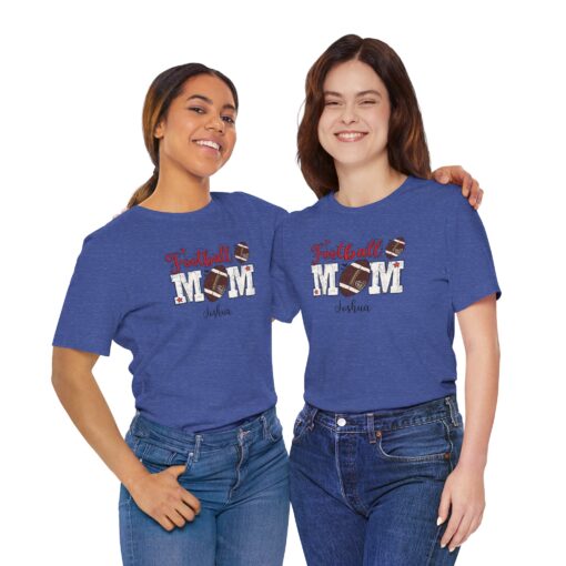 Custom football Mom t shirt - Image 375