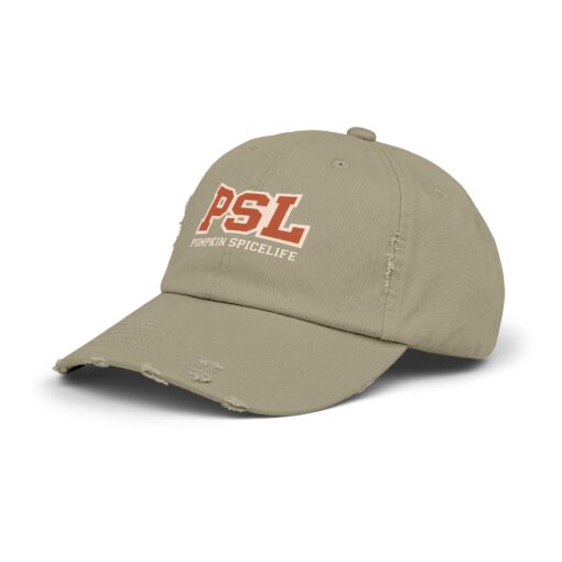 PSL Pumpkin Spice Life Distressed hat - Image 14