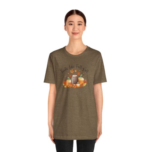 Feels Like Fall Y'all T-Shirt - Image 214