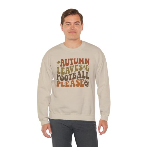 Fall Leaves & Football Sweatshirt - Image 28