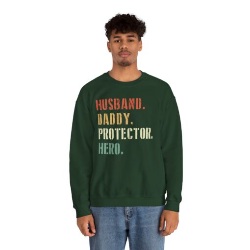 Husband Daddy Protector Sweatshirt - Image 49