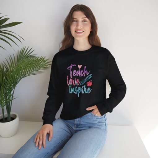 Teach, Love, Inspire Sweatshirt - Image 33