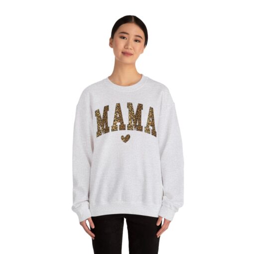 Mama Leopard Print Sweatshirt - Image 10