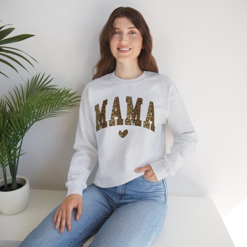 Mama Leopard Print Sweatshirt - Image 14