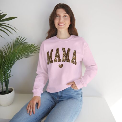 Mama Leopard Print Sweatshirt - Image 26