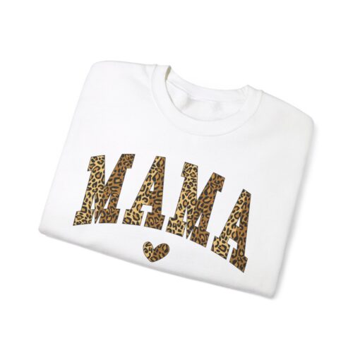 Mama Leopard Print Sweatshirt - Image 3