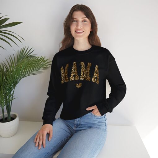 Mama Leopard Print Sweatshirt - Image 19