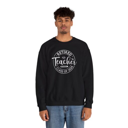 Retiring Teacher 2024 Sweatshirt - Image 5