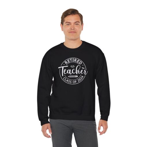 Retiring Teacher 2024 Sweatshirt - Image 6