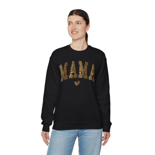 Mama Leopard Print Sweatshirt - Image 16