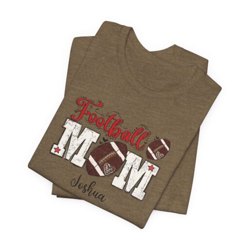 Custom football Mom t shirt - Image 208