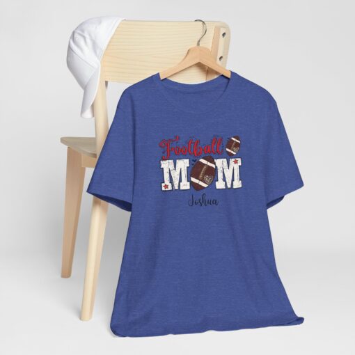 Custom football Mom t shirt - Image 356