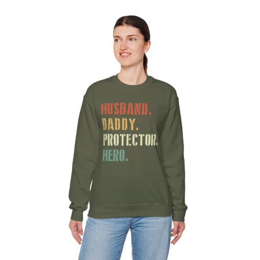 Husband Daddy Protector Sweatshirt - Image 41