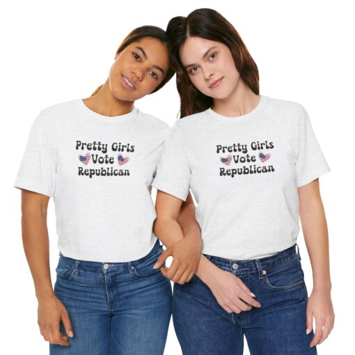 Pretty Girls Vote Republican Tee - Image 18