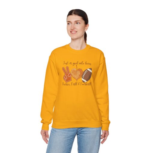 Peace Fall & Football Sweatshirt - Image 63