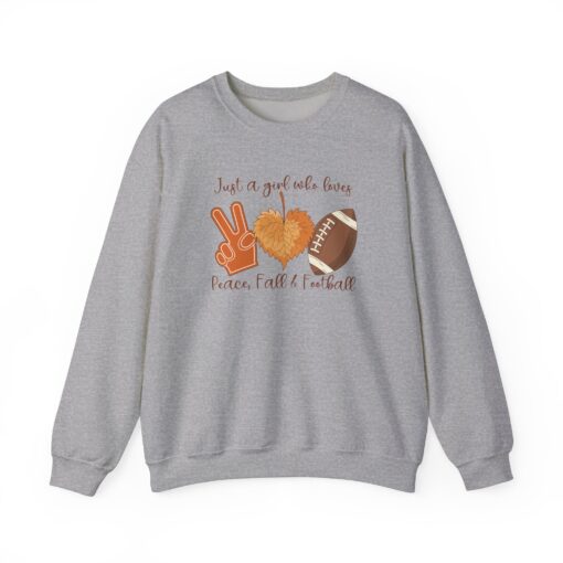 Peace Fall & Football Sweatshirt - Image 45