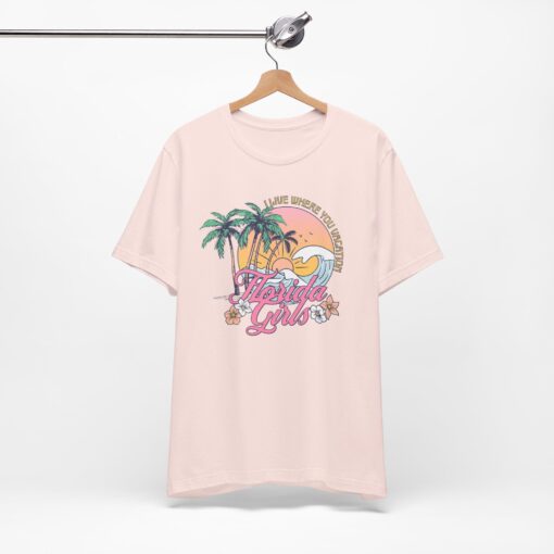 Florida Girls Palm Trees Graphic Tee - Image 36