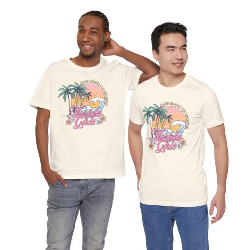 Florida Girls Palm Trees Graphic Tee - Image 115