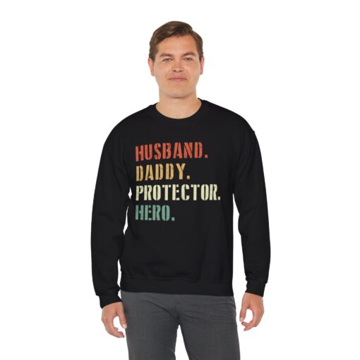 Husband Daddy Protector Sweatshirt - Image 17