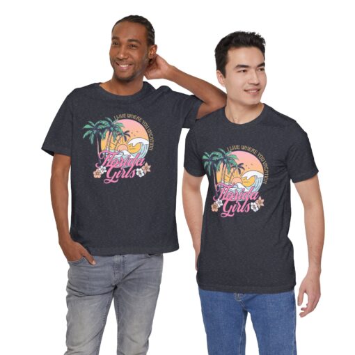 Florida Girls Palm Trees Graphic Tee - Image 231