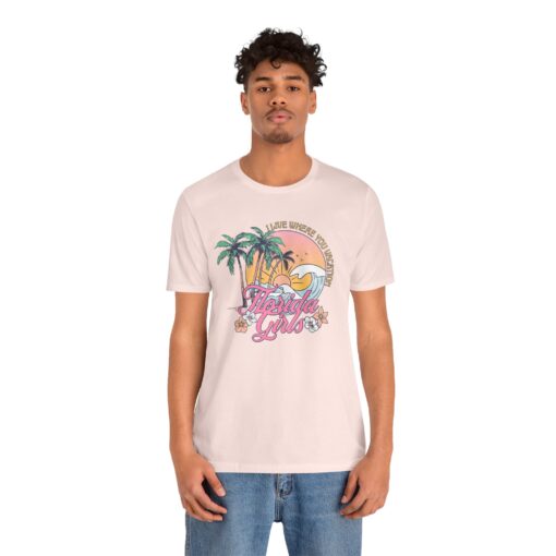 Florida Girls Palm Trees Graphic Tee - Image 41