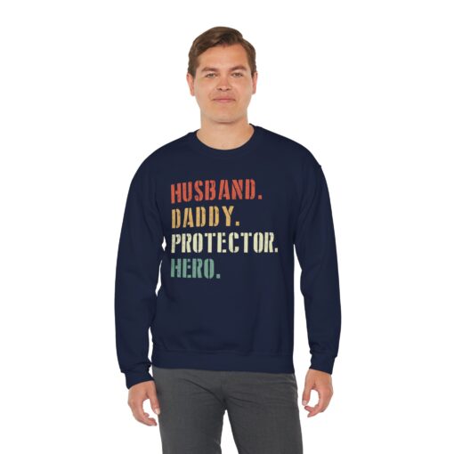 Husband Daddy Protector Sweatshirt - Image 6