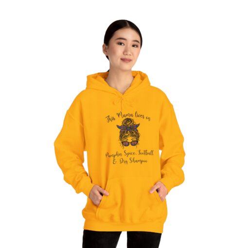 Football Mama Hooded Sweatshirt - Image 6