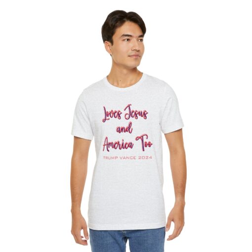 Loves Jesus & America Tee - Image 78