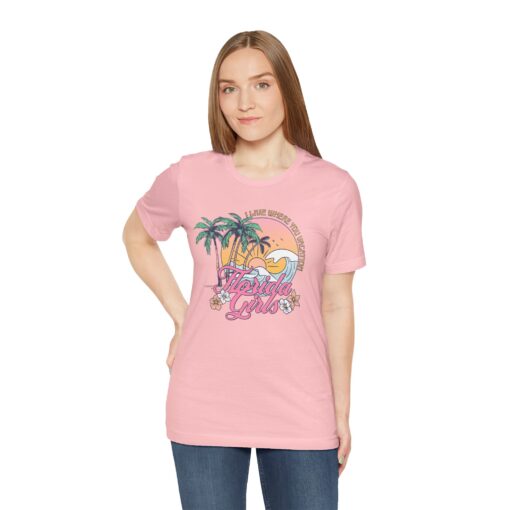 Florida Girls Palm Trees Graphic Tee - Image 245