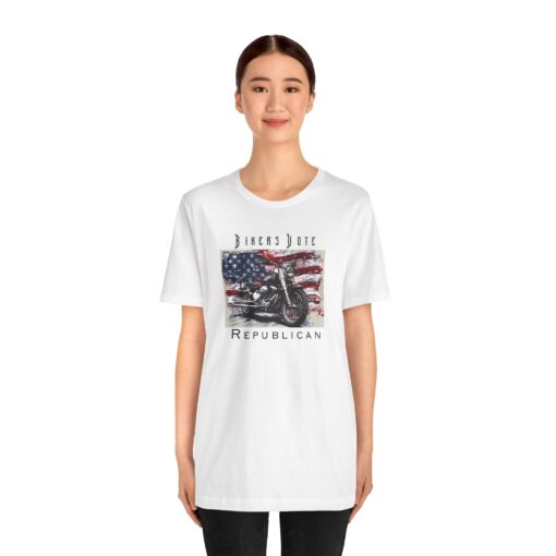 Bikers Vote Republican Tee - Image 11