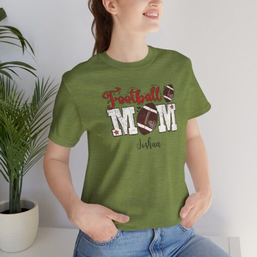 Custom football Mom t shirt - Image 285