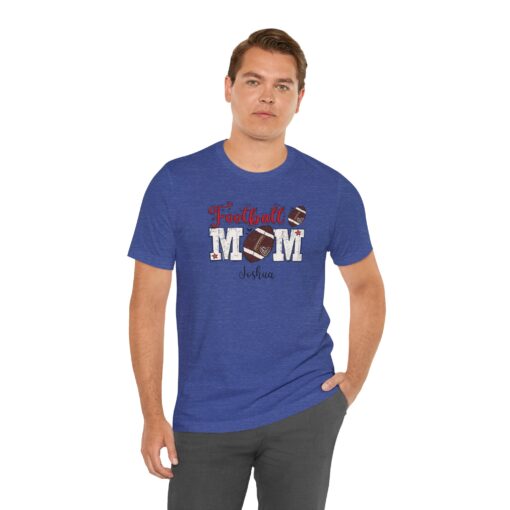 Custom football Mom t shirt - Image 362