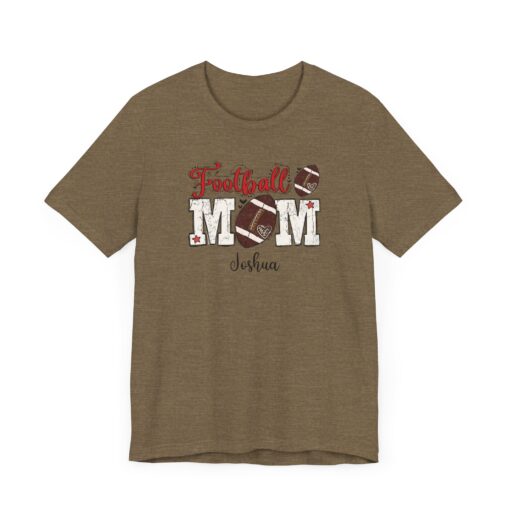 Custom football Mom t shirt - Image 206