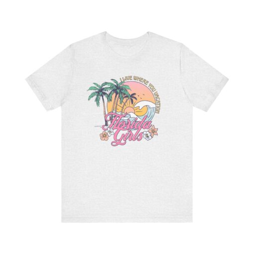 Florida Girls Palm Trees Graphic Tee - Image 59