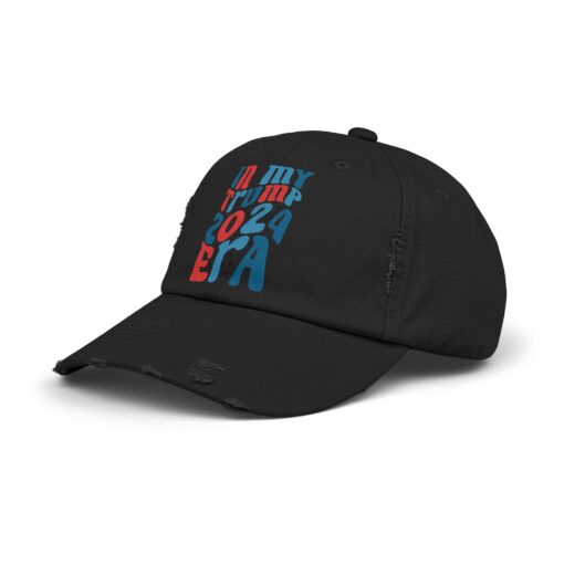 Trump Era 2024 Unisex Distressed Cap - Image 2