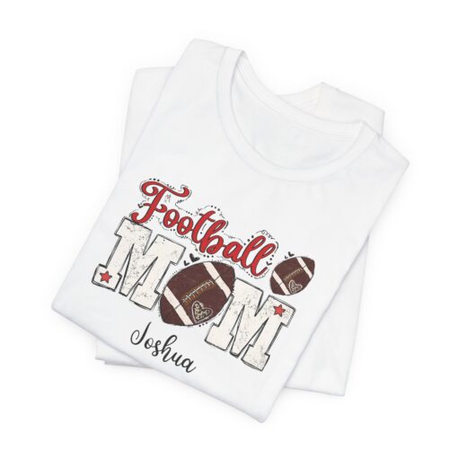 Custom football Mom t shirt - Image 34