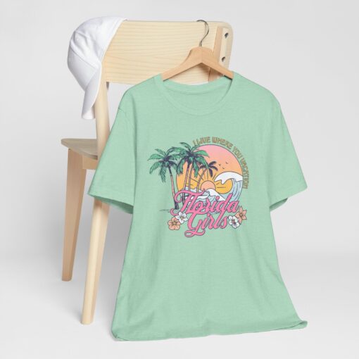 Florida Girls Palm Trees Graphic Tee - Image 153