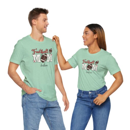 Custom football Mom t shirt - Image 315