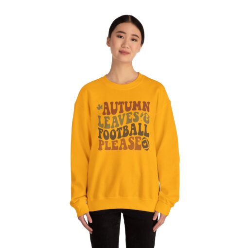 Fall Leaves & Football Sweatshirt - Image 48