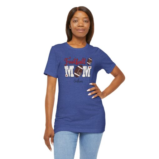 Custom football Mom t shirt - Image 370