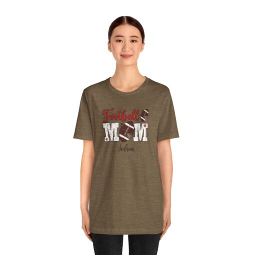 Custom football Mom t shirt - Image 214