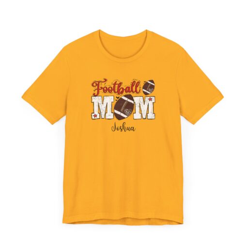 Custom football Mom t shirt - Image 177