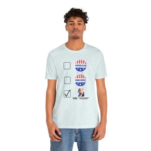 Trump "Felon" Sleeve Tee - Image 128