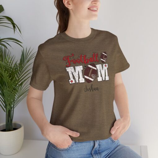 Custom football Mom t shirt - Image 227