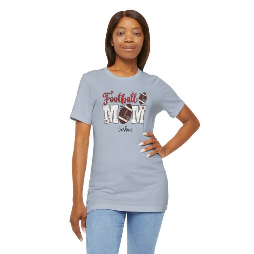 Custom football Mom t shirt - Image 341